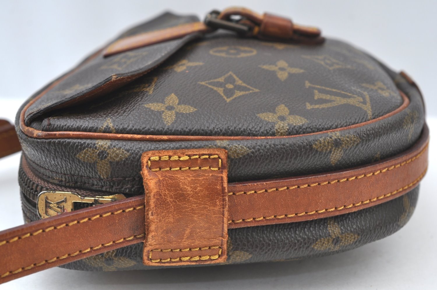 Authentic Louis Vuitton Monogram Jeune Fille PM M51227 Shoulder Cross Bag K7467