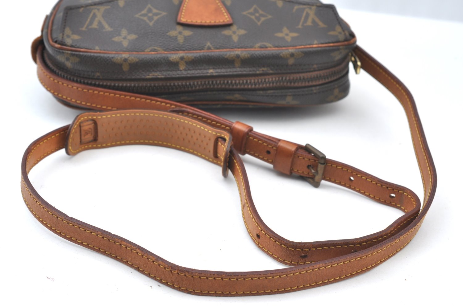 Authentic Louis Vuitton Monogram Jeune Fille PM M51227 Shoulder Cross Bag K7467