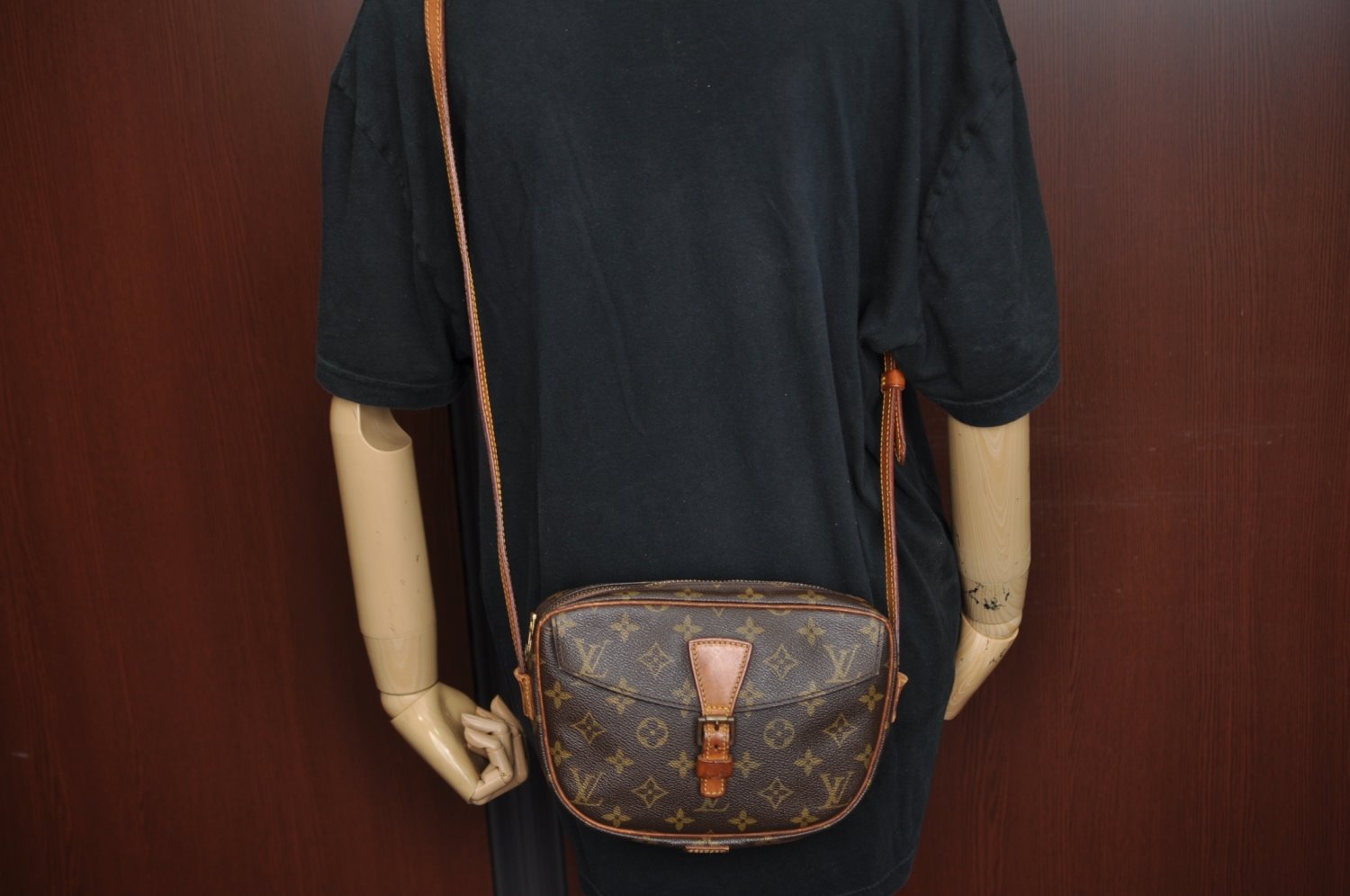 Authentic Louis Vuitton Monogram Jeune Fille PM M51227 Shoulder Cross Bag K7467