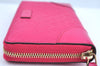 Authentic GUCCI Diamante Vintage Long Wallet Purse PVC Leather 354487 Pink K7494