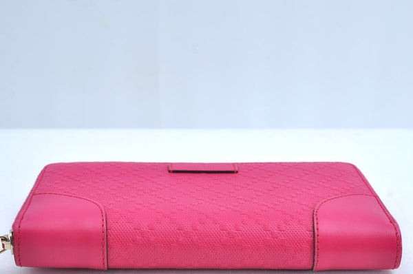 Authentic GUCCI Diamante Vintage Long Wallet Purse PVC Leather 354487 Pink K7494