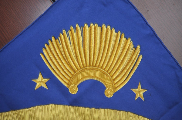 Authentic HERMES Carre 90 Scarf "Poste et Cavalerie" Silk Blue K7499