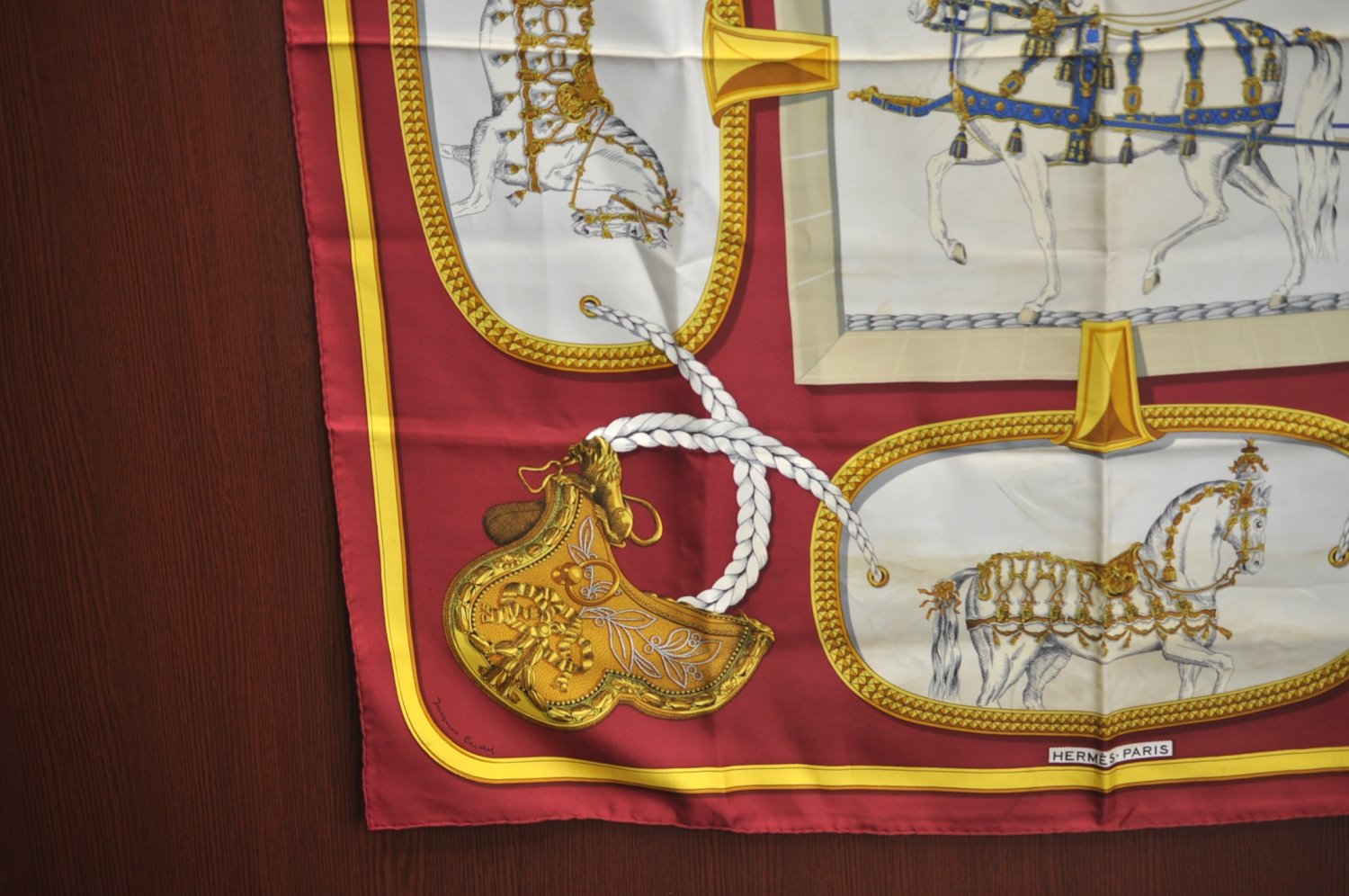 Authentic HERMES Carre 90 Scarf 