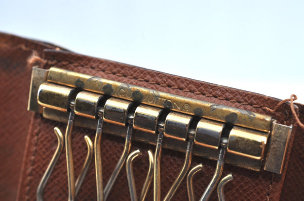 Authentic Louis Vuitton Monogram Multicles 6 Six Hooks Key Case M62630 LV K7507