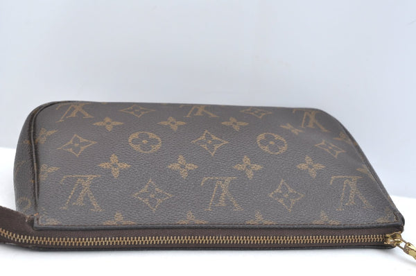 Authentic Louis Vuitton Monogram Pochette Accessoires Pouch M51980 LV K7523