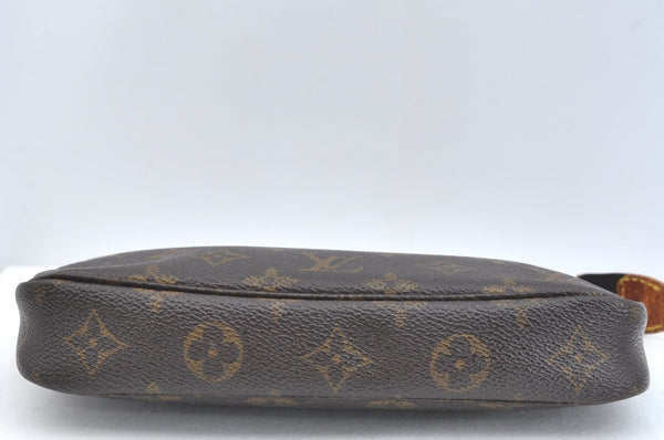 Authentic Louis Vuitton Monogram Pochette Accessoires Pouch M51980 LV K7523