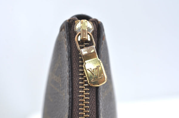 Authentic Louis Vuitton Monogram Pochette Accessoires Pouch M51980 LV K7523