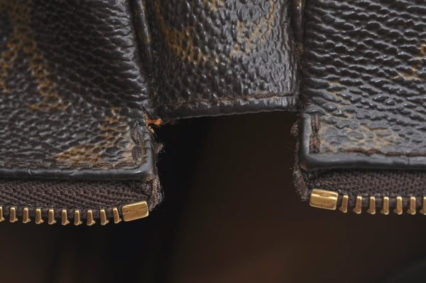 Authentic Louis Vuitton Monogram Pochette Accessoires Pouch M51980 LV K7523