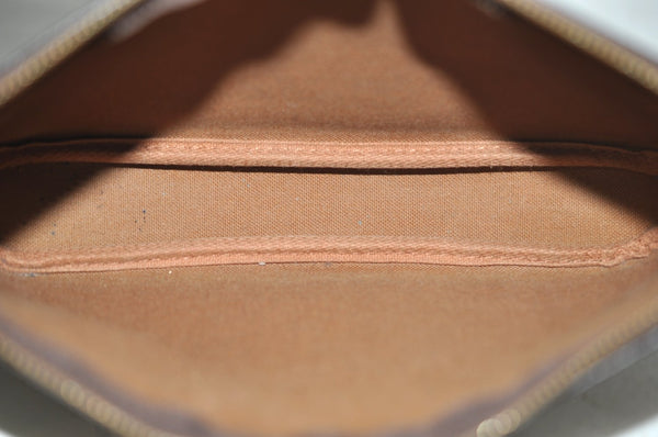 Authentic Louis Vuitton Monogram Pochette Accessoires Pouch M51980 LV K7523