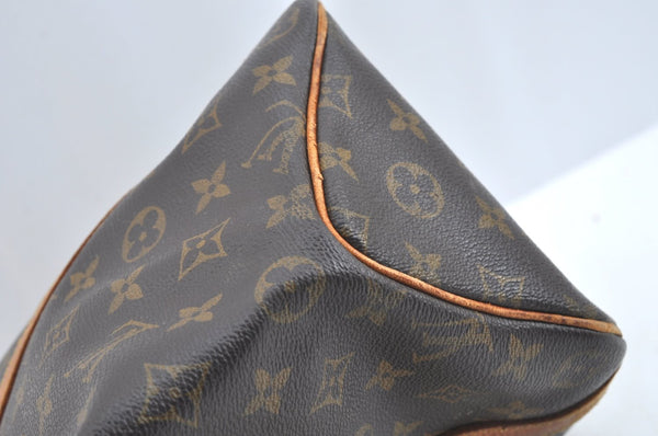 Authentic Louis Vuitton Monogram Sac Shopping PM Tote Bag M51108 LV Junk K7525