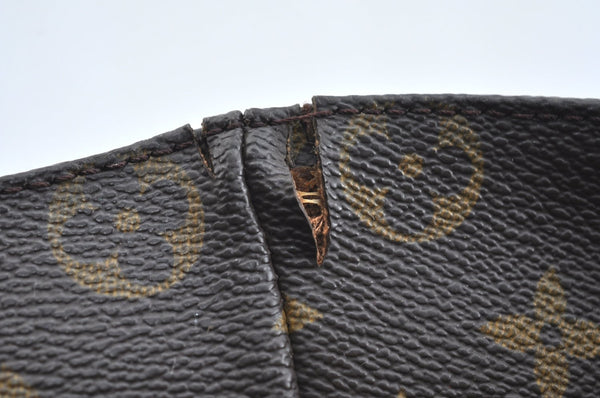 Authentic Louis Vuitton Monogram Sac Shopping PM Tote Bag M51108 LV Junk K7525