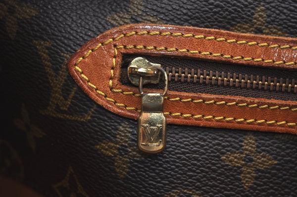 Authentic Louis Vuitton Monogram Sac Shopping PM Tote Bag M51108 LV Junk K7525