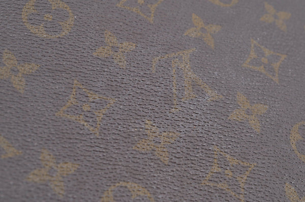 Authentic Louis Vuitton Monogram Cartouchiere GM Shoulder Bag Old Model K7527