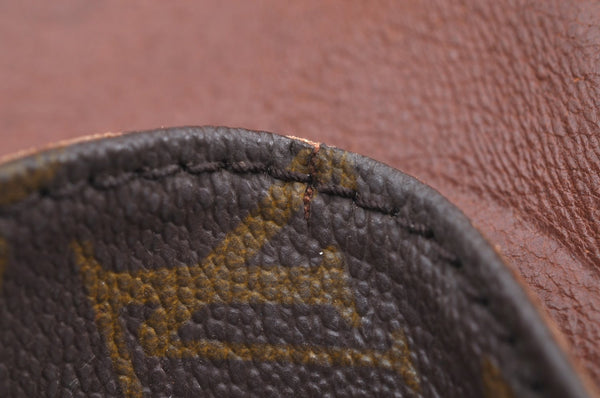 Authentic Louis Vuitton Monogram Cartouchiere GM Shoulder Bag Old Model K7527