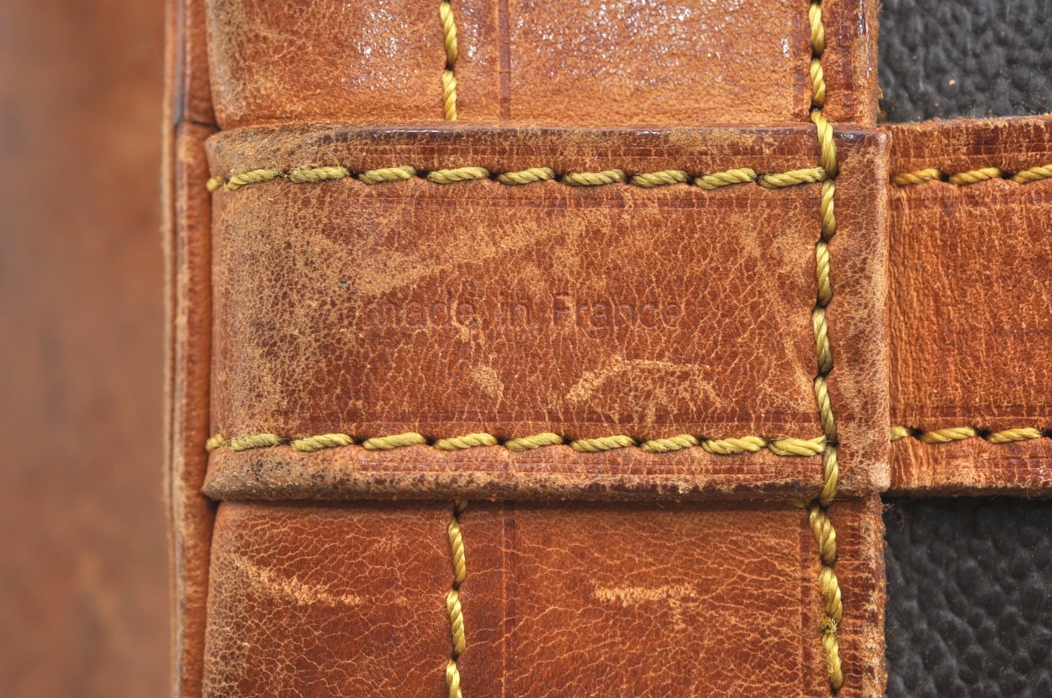 Authentic Louis Vuitton Monogram Noe Shoulder Drawstring Bag M42224 Junk K7528