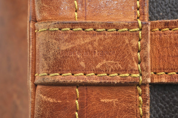 Authentic Louis Vuitton Monogram Noe Shoulder Drawstring Bag M42224 Junk K7528