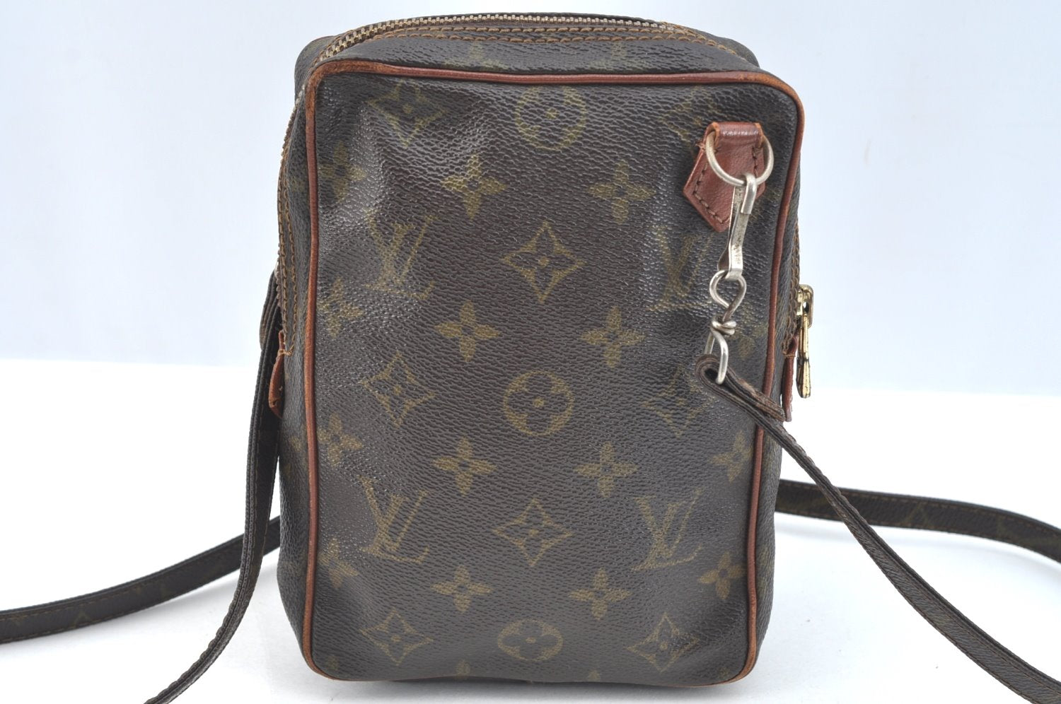 Auth Louis Vuitton Monogram Mini Amazone Shoulder Cross Bag Old Model Junk K7538