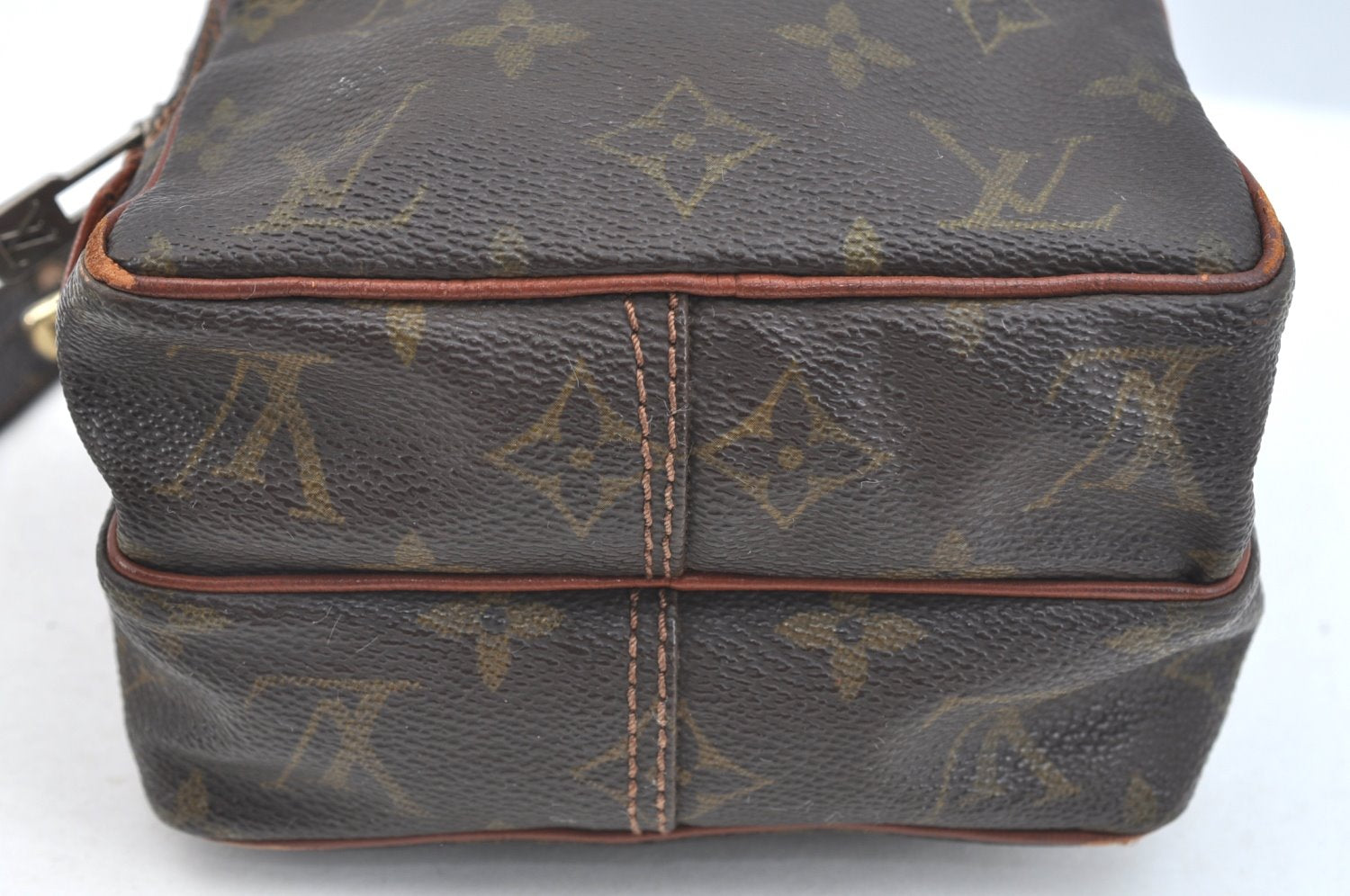 Auth Louis Vuitton Monogram Mini Amazone Shoulder Cross Bag Old Model Junk K7538