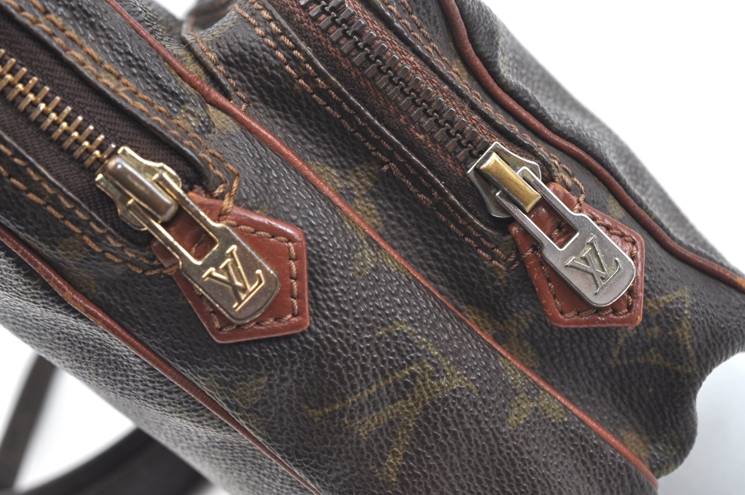 Auth Louis Vuitton Monogram Mini Amazone Shoulder Cross Bag Old Model Junk K7538