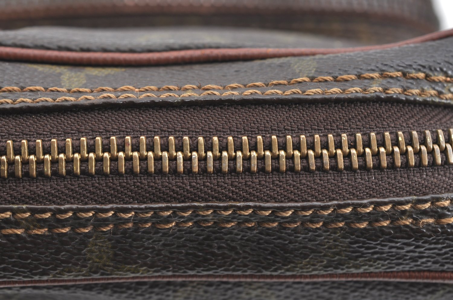 Auth Louis Vuitton Monogram Mini Amazone Shoulder Cross Bag Old Model Junk K7538