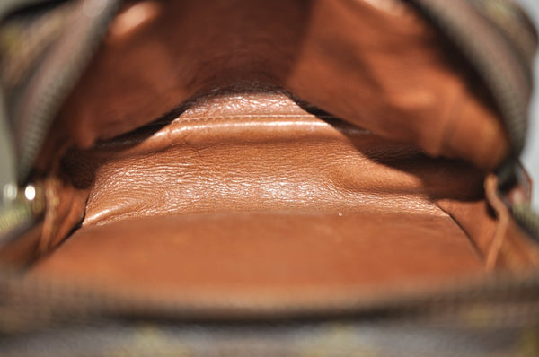 Auth Louis Vuitton Monogram Mini Amazone Shoulder Cross Bag Old Model Junk K7538