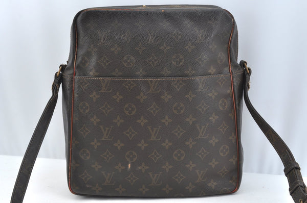 Authentic Louis Vuitton Monogram Marceau Shoulder Cross Bag Old Model Junk K7539