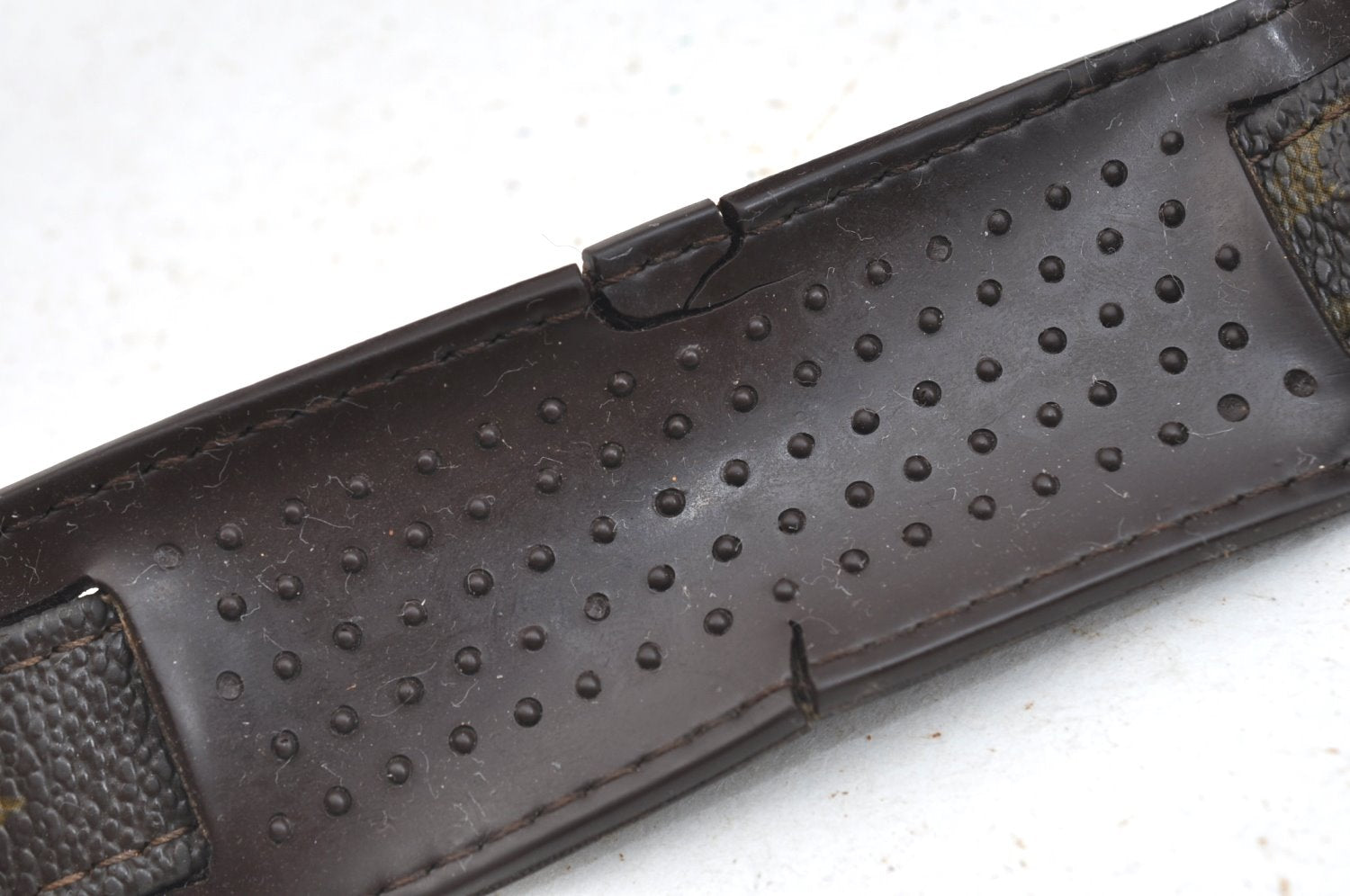 Authentic Louis Vuitton Monogram Marceau Shoulder Cross Bag Old Model Junk K7539