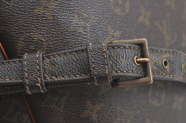 Authentic Louis Vuitton Monogram Marceau Shoulder Cross Bag Old Model Junk K7539