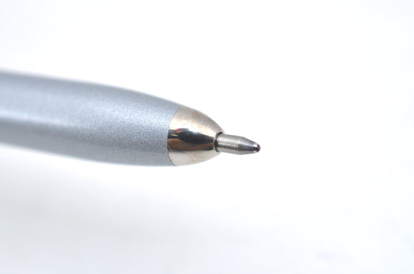 Authentic Louis Vuitton Stylo Agenda GM Ballpoint Pen Silver N75001 LV K7545