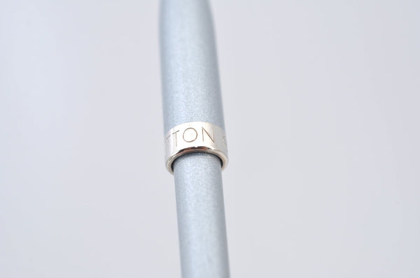 Authentic Louis Vuitton Stylo Agenda GM Ballpoint Pen Silver N75001 LV K7545