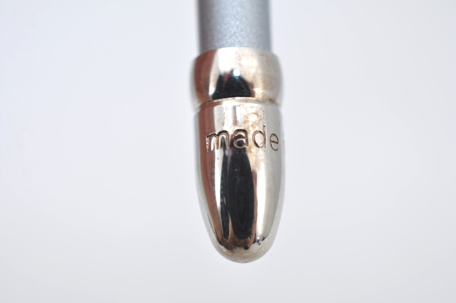 Authentic Louis Vuitton Stylo Agenda GM Ballpoint Pen Silver N75001 LV K7545