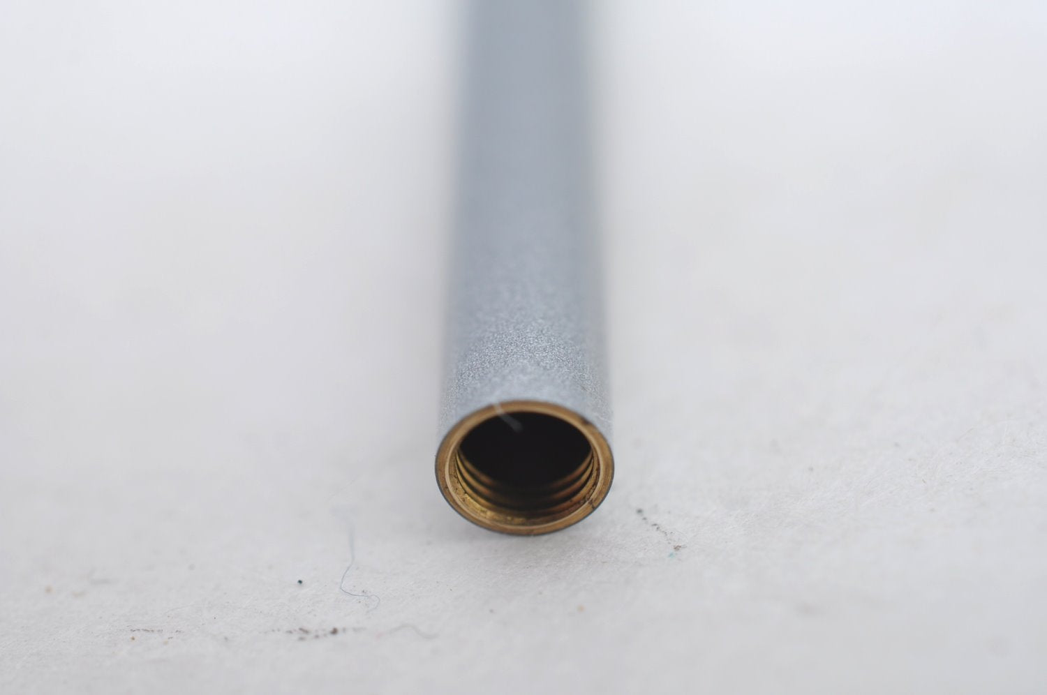 Authentic Louis Vuitton Stylo Agenda GM Ballpoint Pen Silver N75001 LV K7545