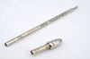 Authentic Louis Vuitton Stylo Agenda GM Ballpoint Pen Silver N75001 LV K7545