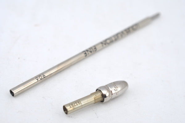 Authentic Louis Vuitton Stylo Agenda GM Ballpoint Pen Silver N75001 LV K7545