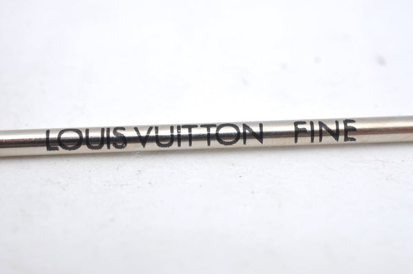 Authentic Louis Vuitton Stylo Agenda GM Ballpoint Pen Silver N75001 LV K7545