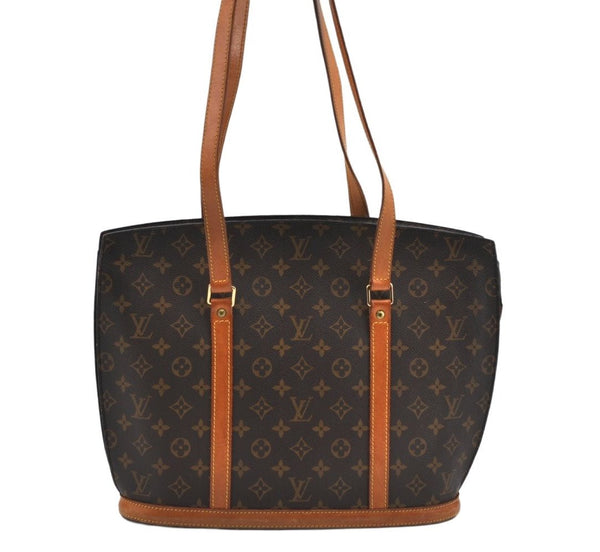 Authentic Louis Vuitton Monogram Babylone Shoulder Tote Bag M51102 LV K7546