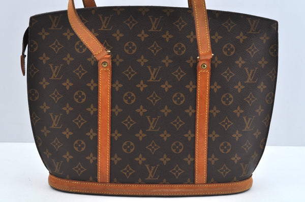 Authentic Louis Vuitton Monogram Babylone Shoulder Tote Bag M51102 LV K7546