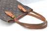 Authentic Louis Vuitton Monogram Bucket PM Shoulder Tote Bag M42238 Junk K7552