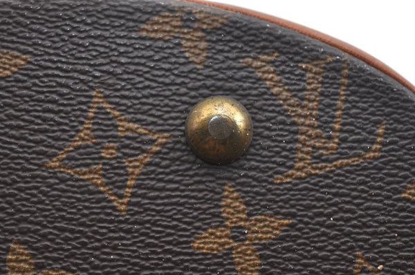 Authentic Louis Vuitton Monogram Bucket PM Shoulder Tote Bag M42238 Junk K7552