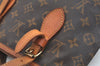 Authentic Louis Vuitton Monogram Bucket PM Shoulder Tote Bag M42238 Junk K7552