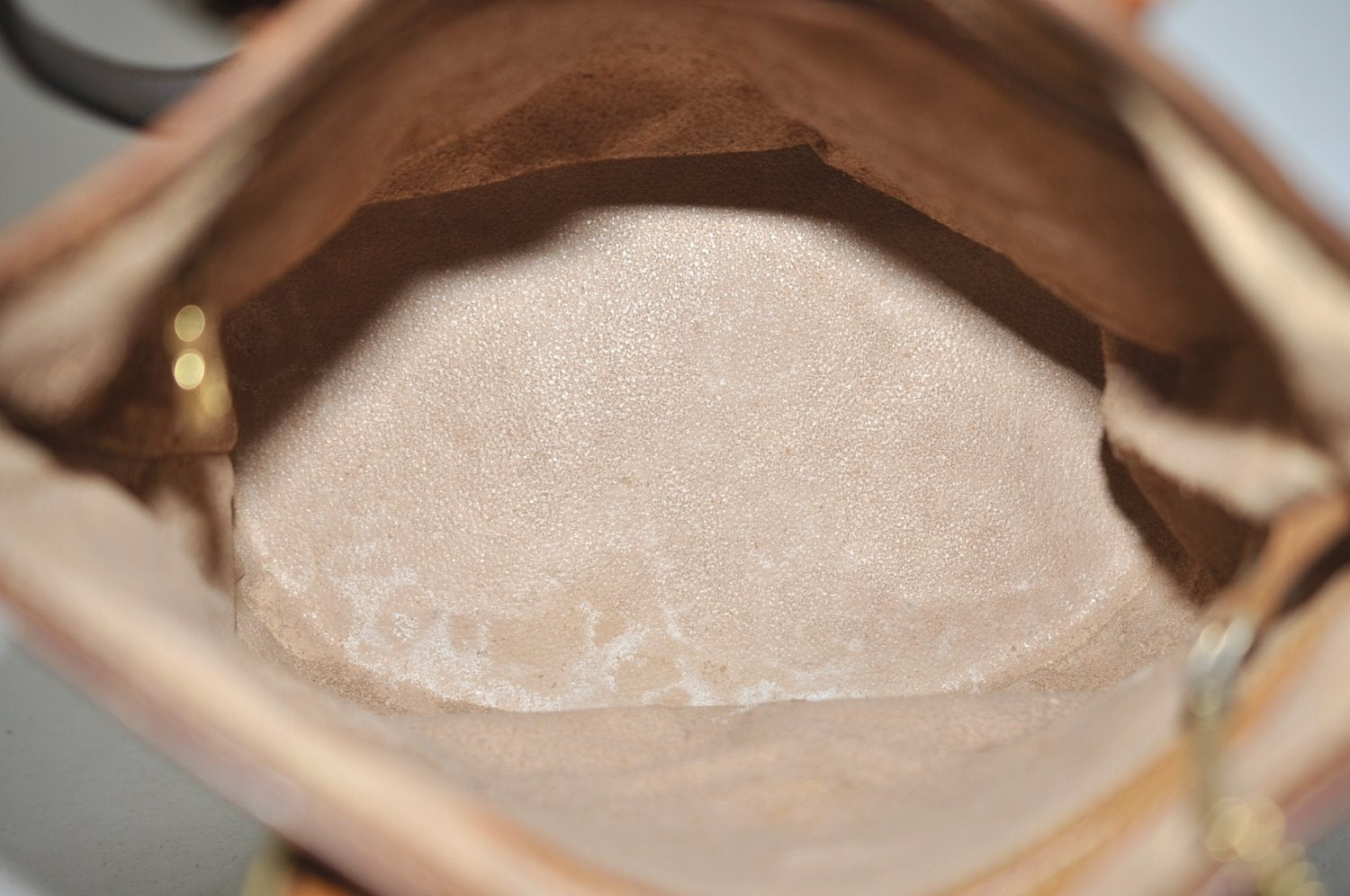 Authentic Louis Vuitton Monogram Bucket PM Shoulder Tote Bag M42238 Junk K7552