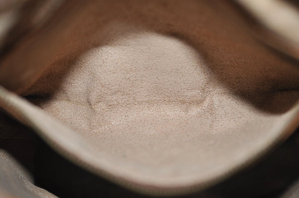 Authentic Louis Vuitton Monogram Bucket PM Shoulder Tote Bag M42238 Junk K7552