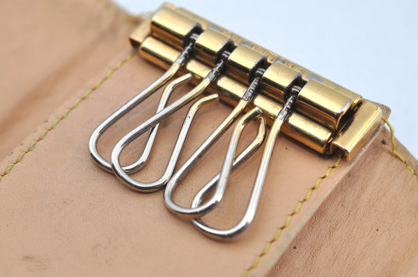 Auth Louis Vuitton Monogram Multicolor Multicles 4 Key Case M60044 Black K7555