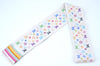 Authentic Louis Vuitton Monogram Multicolor Bandeau Scarf White M71991 LV K7568