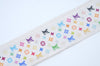 Authentic Louis Vuitton Monogram Multicolor Bandeau Scarf White M71991 LV K7568