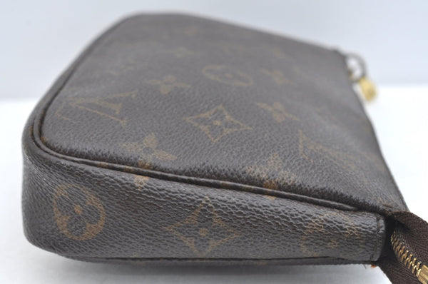 Authentic Louis Vuitton Monogram Pochette Accessoires Pouch M51980 LV K7571