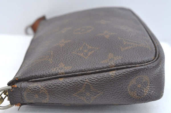 Authentic Louis Vuitton Monogram Pochette Accessoires Pouch M51980 LV K7571