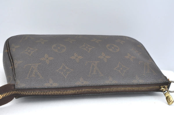 Authentic Louis Vuitton Monogram Pochette Accessoires Pouch M51980 LV K7571