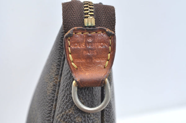Authentic Louis Vuitton Monogram Pochette Accessoires Pouch M51980 LV K7571