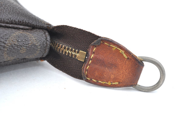 Authentic Louis Vuitton Monogram Pochette Accessoires Pouch M51980 LV K7571